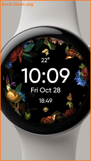 Botanical Watch Face screenshot