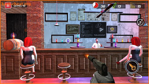 Bottle Shoot 3D Free screenshot