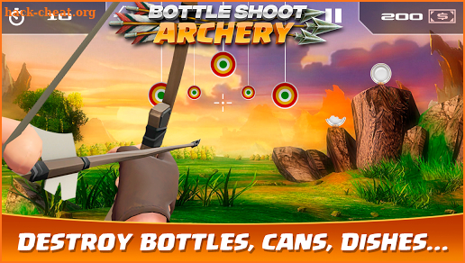 Bottle Shoot Archery screenshot