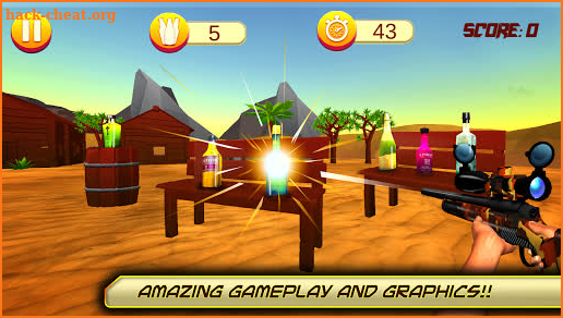 Bottle Shoot – Bottle Shooting Game for Shooter screenshot