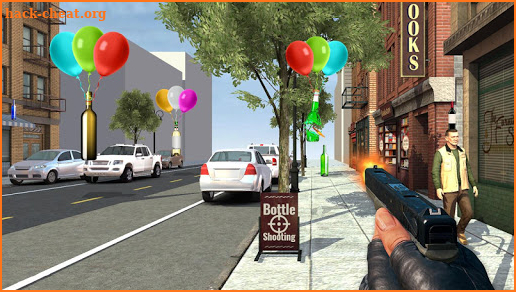 Bottle Shooting Game with Gun– Real Bottle Shooter screenshot