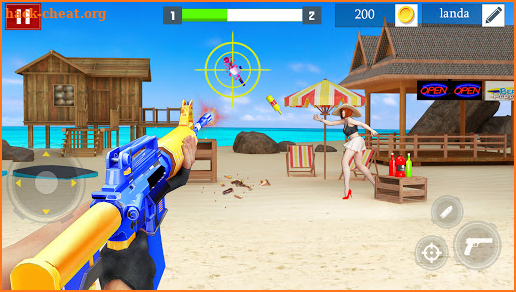 Bottle Shooting Games: FPS Army Gun Training Field screenshot