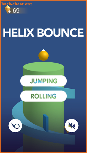 Bouncing ball screenshot