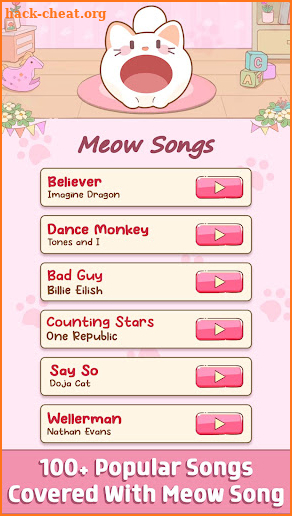 Bouncing Cats:Kitty Music Game screenshot