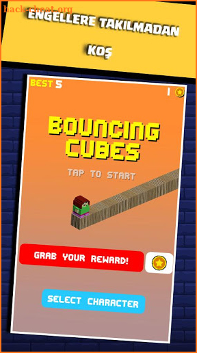 Bouncing Cubes screenshot