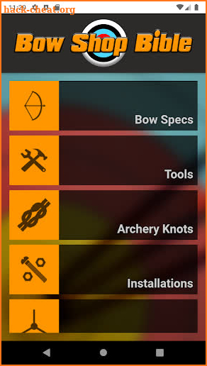 Bow Shop Bible screenshot