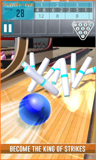 Bowling Ball King - free bowling games screenshot