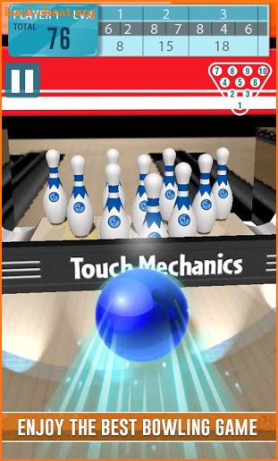 Bowling Ball King - free bowling games screenshot