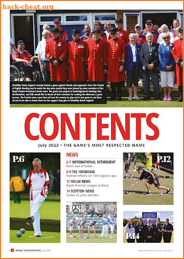 Bowls International Magazine screenshot