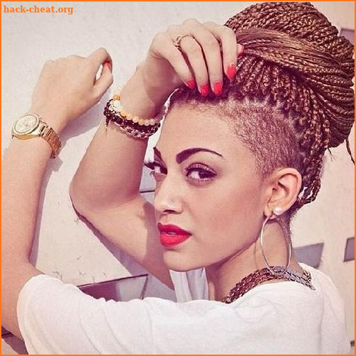 Box Braid Undercut Hairstyles. screenshot