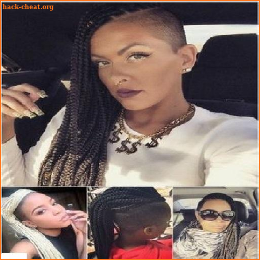 Box Braid Undercut Hairstyles. screenshot