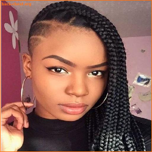 Box Braid Undercut Hairstyles. screenshot