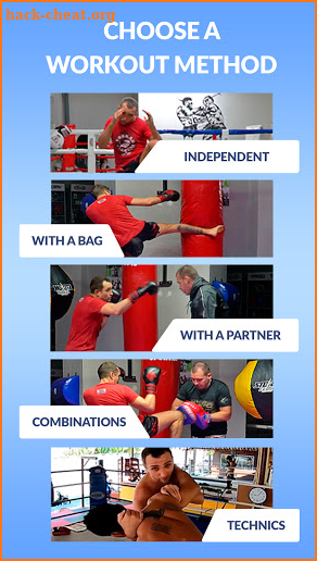 Boxing and Muay Thai workout screenshot