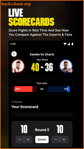 Boxing News – Predict & Score screenshot