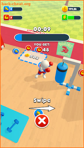 Boxing punch screenshot