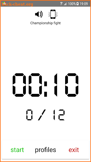 Boxing Timer Pro screenshot