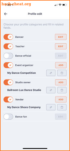 BoxStep - Mobile Network for Ballroom Dancing! screenshot