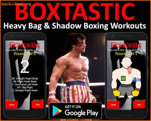 Boxtastic: Boxing Training Workouts For Punch Bags screenshot