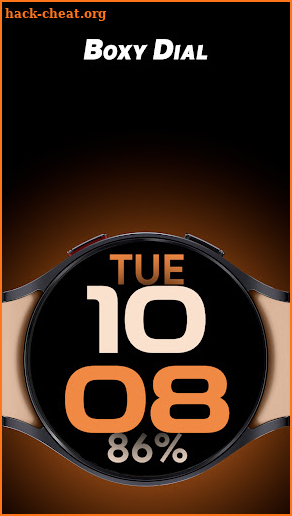 Boxy Dial - Watch face screenshot