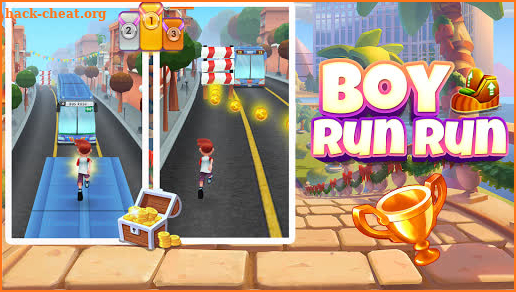 Boy Run Run 3D - Endless Running Games screenshot