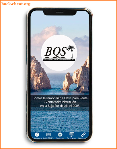 BQS Los Cabos Inmobiliaria screenshot