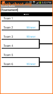 Bracket Builder screenshot