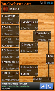 Bracket Tracker screenshot