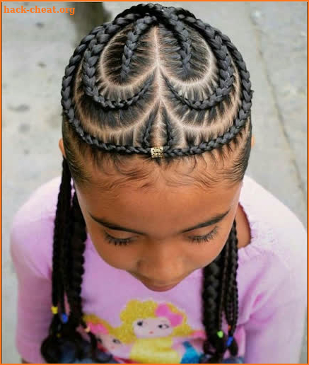 Braid hairstyle for black girl screenshot