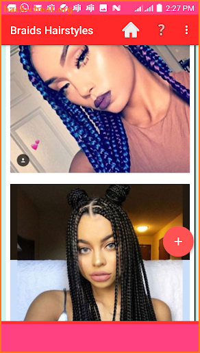 BRAID HAIRSTYLES 2018 screenshot