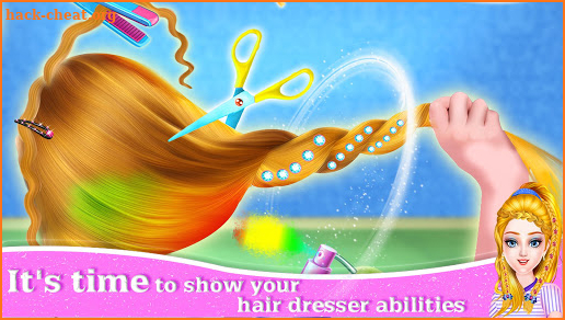 Braided hairstyles Girls Hairdo Salon Game screenshot