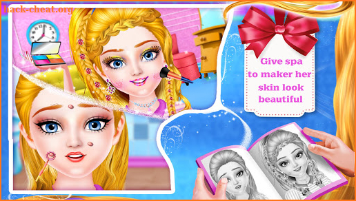 Braided hairstyles Girls Hairdo Salon Game screenshot