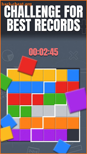 Brain Block Race - Best Sliding Puzzle screenshot