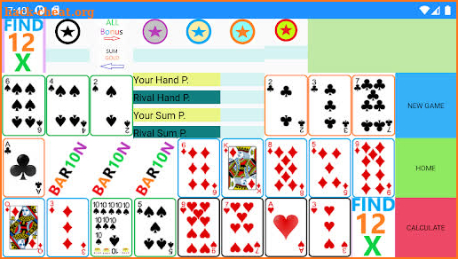 Brain Card Game - Find12x screenshot