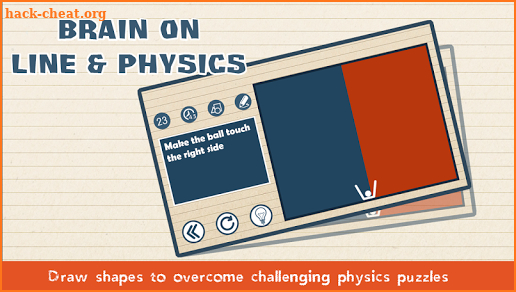 Brain on Line vs Physics Puzzle screenshot