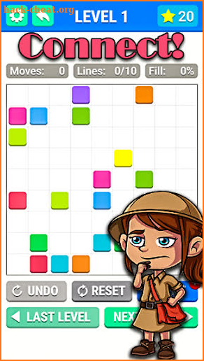 brain teasers : connect dots puzzle games screenshot