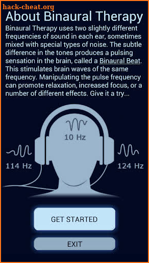 BRAINAURAL Binaural Beats screenshot