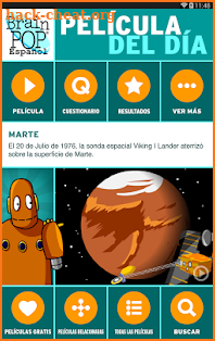 BrainPOP: Película del Día screenshot