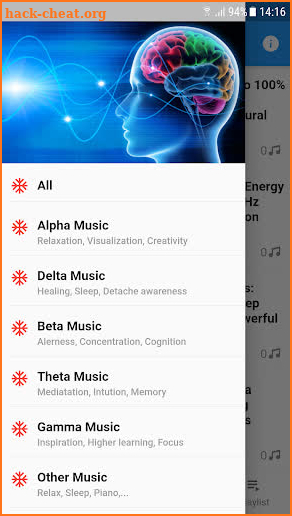 Brainwave Music: Sleep, Relaxing, Focus, Study screenshot