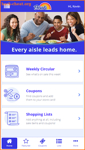 Bravo Supermarket App screenshot