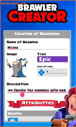 Brawler Creator for Brawl Stars screenshot