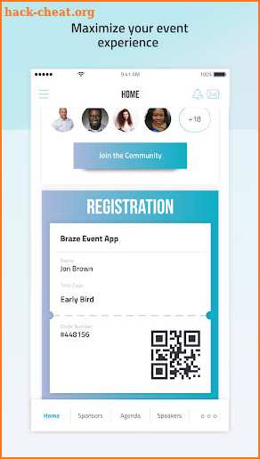 Braze Events screenshot