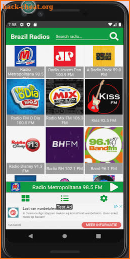 Brazil Radios screenshot