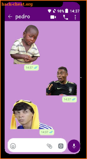 Brazilian Memes And Stickers  For whatsapp screenshot