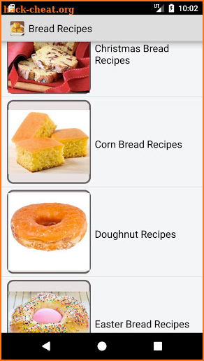 bread recipes - quick bread, banana bread recipes screenshot