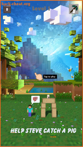 Break Block - Recuse The Pig - Puzzle Miner Game screenshot