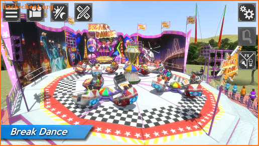 Break Dance - Theme Park Simulator screenshot