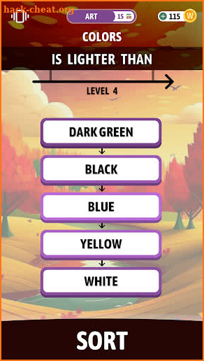 Break It Down - Word Sort Quiz screenshot