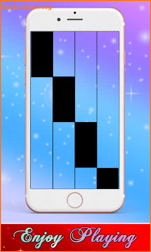 Break up Ariana Grande Piano Black Tiles screenshot