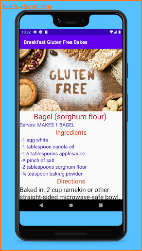 Breakfast Gluten Free Bakes screenshot