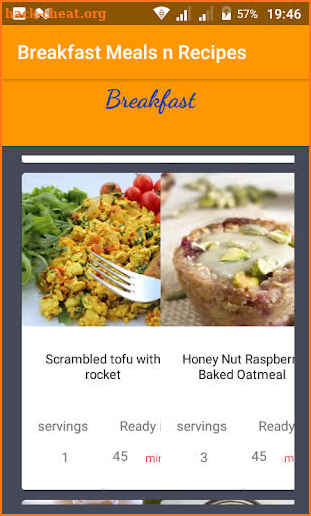 Breakfast Meals n Recipes screenshot